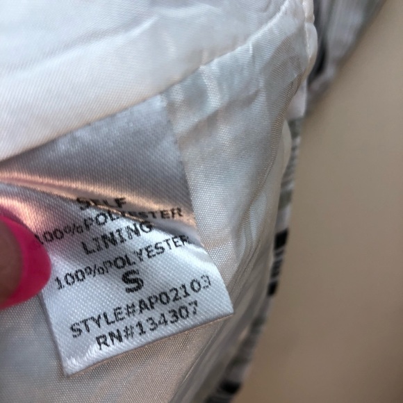 Lumiere striped surplice romper small - Picture 6 of 8